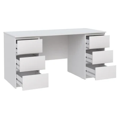 Стол письменный КАСТОР 6 ящиков, 151х65см, белый (2.03.06.040.1 RU)_3