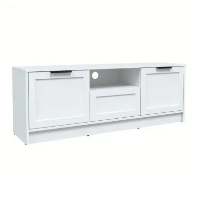 Тумба(ТВ) КОНЦЕПТ Тренд КТ-ТВ3-50, к.Белый/ф.Белый  (В495хШ1360хГ355мм) фотография