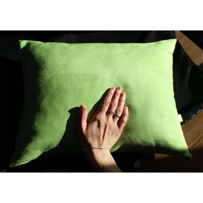 Подушка декоративная МАТЕХ ALCANTARA 47*47*15. Цвет фисташковый, арт. 31-864_2