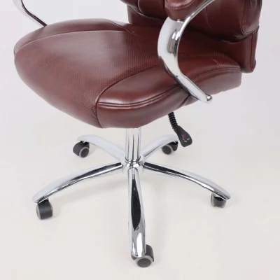 Кресло поворотное KING A, ECO, темно-коричневый_29