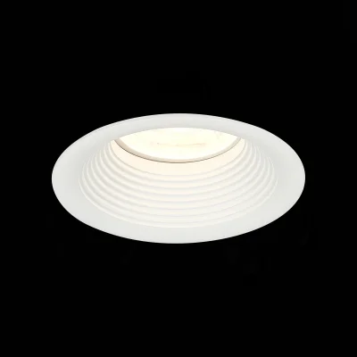 Св-к встр. Белый GU10 1*50W  D89xH40 220V Без ламп Встраиваемые светильники_7