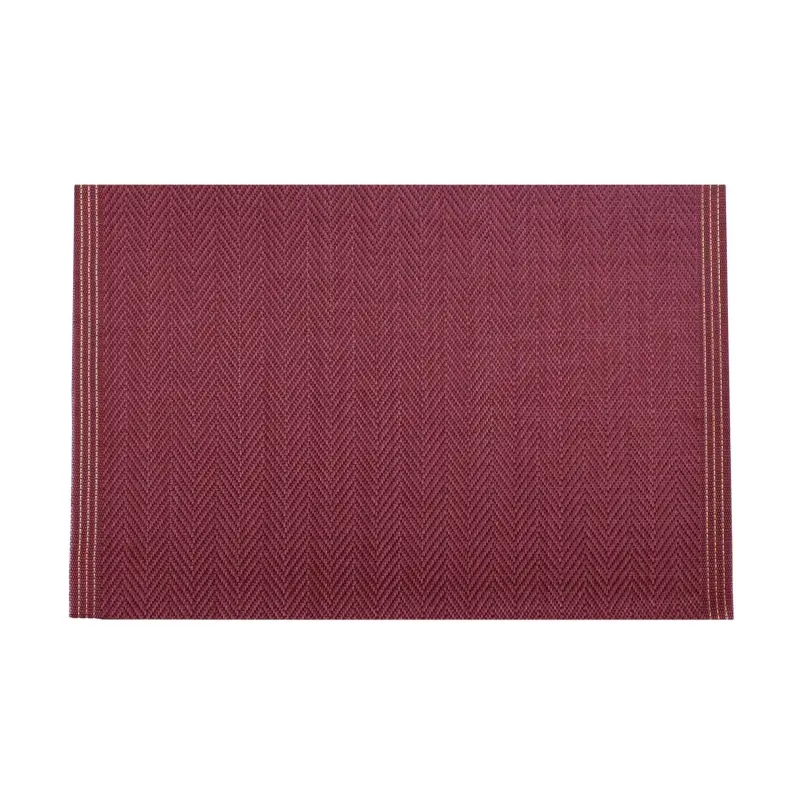 Подставка сервировочная CROC, прямоугольная, бордовый, 45*30см фотография