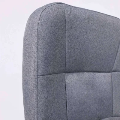 Кресло рабочее, поворотное LEONIDAS, пластик,ткань (тёмно-серый)_9