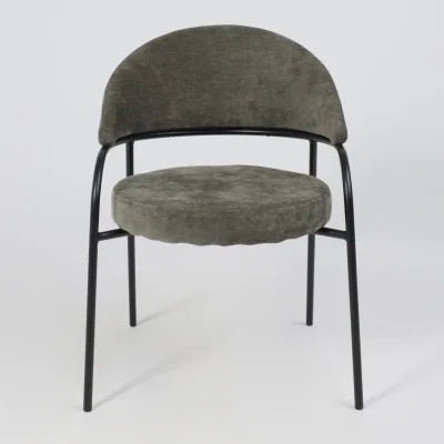 Кресло AV 350, изумрудный шенилл Римини 09/черный_5