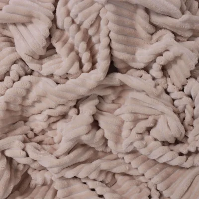 Плед LOON LNZ, 220*200см, бежевый-6_5