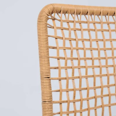 Кресло садовое BERGAMO, PE, иск.роттанг,черный+коричневый_17