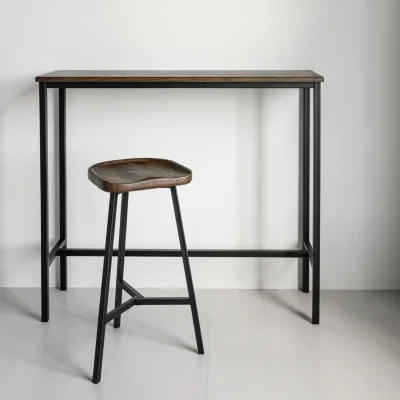 Стул полубарный PopART-65 мореный/черный_2