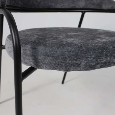 Кресло AV 350, антрацитовый шенилл Римини 14/черный_12