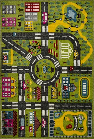 Ковер ORION C070 - GREEN - Прямоугольник 3 на 4_2