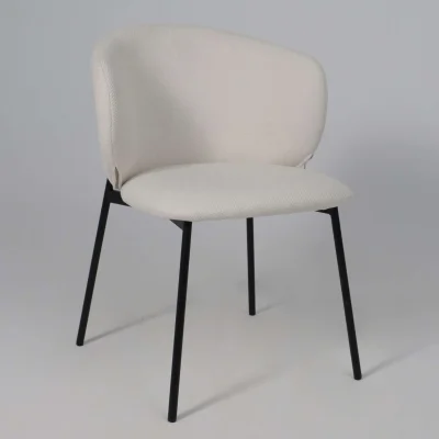 Стул AV 496, кремовая рогожка Wellton 000/черный_6