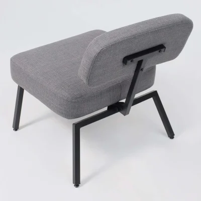 Кресло ASPEN, серая рогожка BJORN 13/черный_6