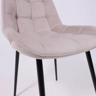 Стул AV 405, бежевый бархат Confetti smoke/черный_7