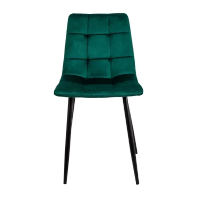 Стул DALLAS, зеленый велюр 78/черный_8