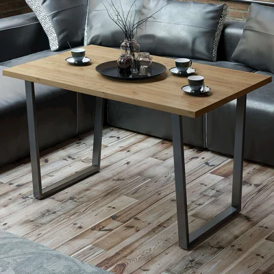 Стол обеденный ДАЛЛАС Тип 1, 1300*800, дуб крафт золотой/черный_2