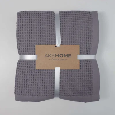 Покрывало DEMURE, 160*210см, серый, 19-3803_3