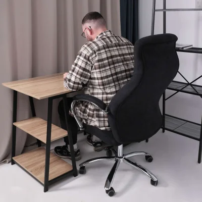 Кресло поворотное MASTIF, ткань/графит_12