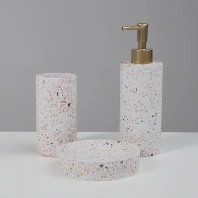 Держатель для зубных щеток NEST, солнечный терраццо_5