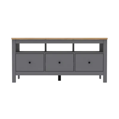 Гостиная Сага, ясень + серый. Комплект №1_11