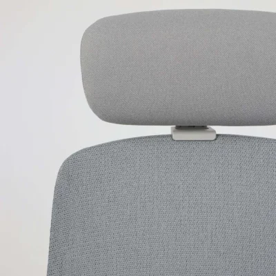 Кресло поворотное FENIX, серая сетка + ткань/серый полиамид_8