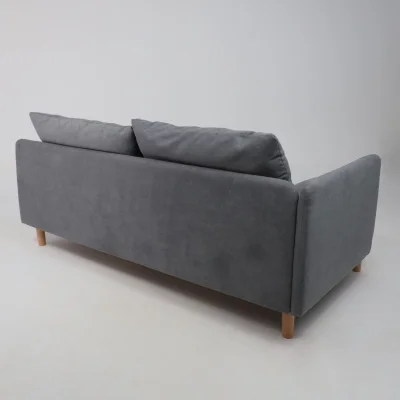 Модуль трехместный Линту + кресло Линту + подлокотник Линту, серый _40