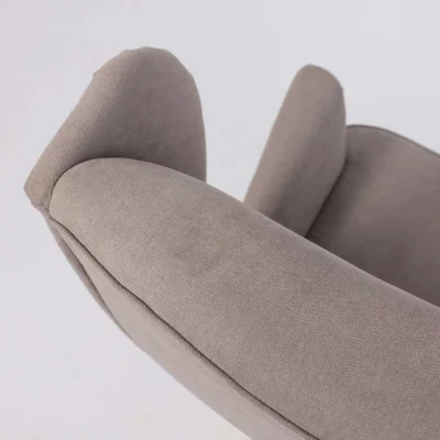 Кресло для отдыха Тойво Prince Taupe, бежевый (натуральные опоры) BY_12