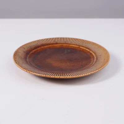 Блюдо AURORA, фарфор, каштановый, d25.5*3см_16