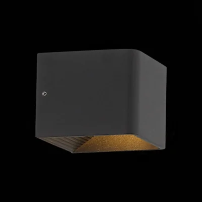 Светильник настенный ST-Luce Черный/Черный LED 1*6W 3000K Настенные светильники_4