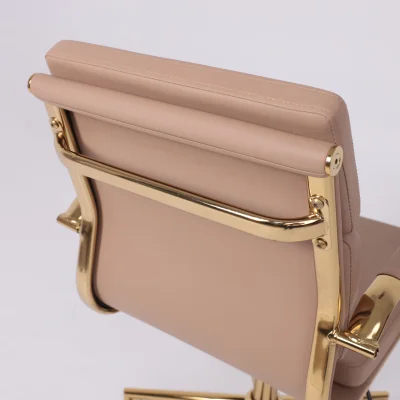 Кресло рабочее INDIGO, LB кофейный/золотой_12