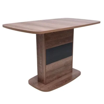 Стол Leset  МАРТИН раздвижной, 120(160)*68,6*75,5, Дуб сокраменто/Антрацит_1