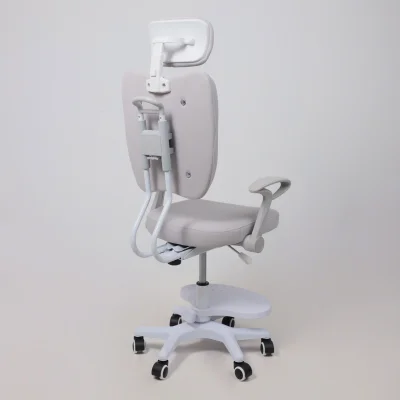 Кресло поворотное TWINS, ткань, cерый_16