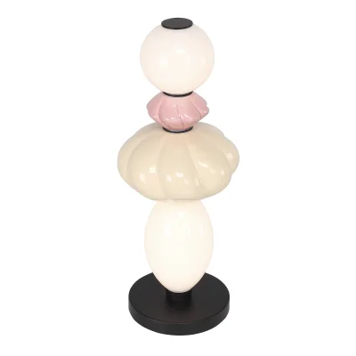 Прикроватная лампа ST-Luce черный/розовый, желтый, опаловый LED 1*16W 3000K FLORENTINI_3