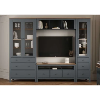 Шкаф с витриной САГА 90 МОРУ, серый/ясень (2.08.16.250.15 RU)_8