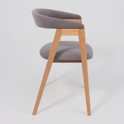 Кресло ЛОНДОН, шоколадный велюр Avatar 980/светлый бук_5