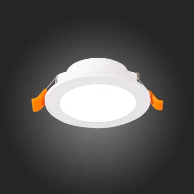 Св-к встр. Белый LED 1*5W 3000K/4000K/6000K 375Lm Ra80 110° IP20 D92xH30 220-240V Встраиваемые светильники_2