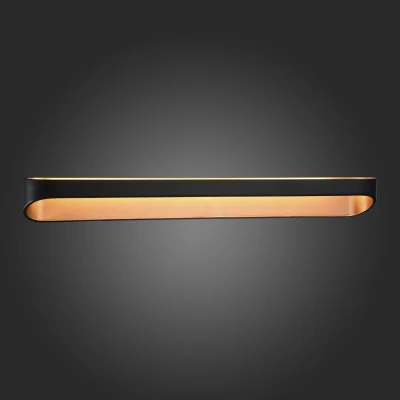Светильник настенный ST-Luce Черный, Золото/Черный, Золото LED 1*18W 4000K Настенные светильники_2