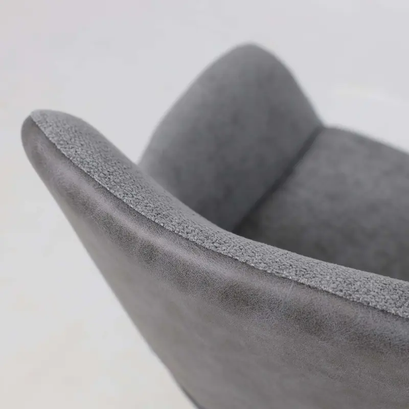 Стул OFFY-R 360, g22 GRAPHITE шенилл LUX - Graphite замша LUX\черный_preview_14