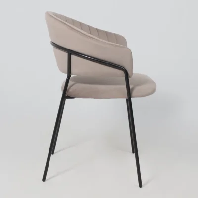 Стул AV 433, светло-коричневый бархат H-61/черный_9