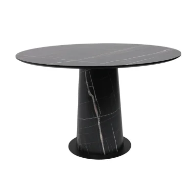 Стол AV 1317, HPL+МДФ, нераздвижной 1200 Черный тунис/черный фотография