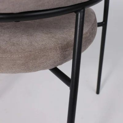 Кресло AV 350, светло-коричневый шенилл Римини 05/черный_15