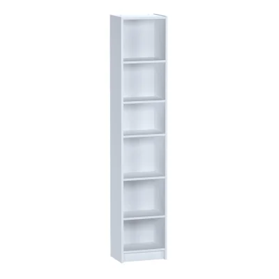 Стеллаж ВАРМА СТЭНД 40  39х198х28см, белый_1