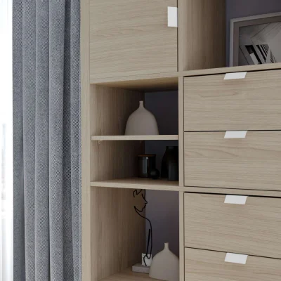 Полка ФОРА 4.1  33х1.5х37см, дуб беленый_3