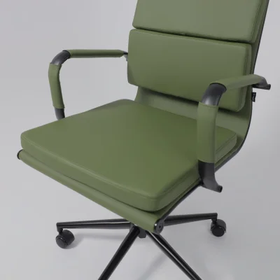 Кресло рабочее INDIGO, LB зеленый/черный_29