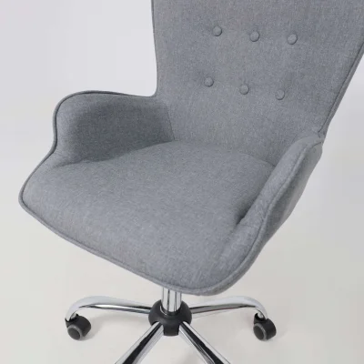 Кресло поворотное BELLA, ткань/серый_22