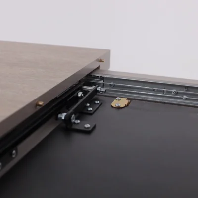 Стол LEONEL-130, раздвижной 130(165)х85, Бежевый камень-HPL/Капучино_16