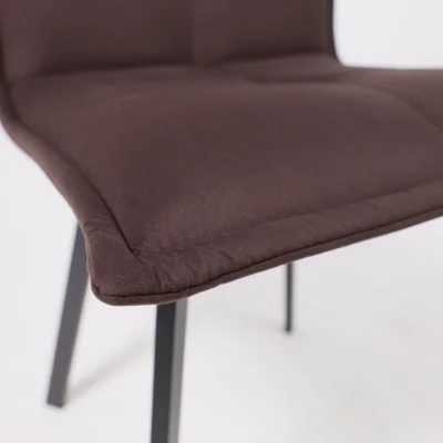 Кресло РУБИК U Velutto 24 темно-коричневый велюр/черный_17