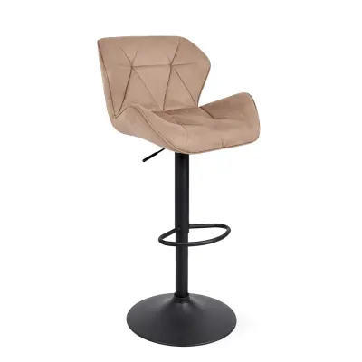 Кресло BERLIN, капучино велюр HCJ-11/черный фотография