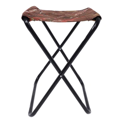 Складной стульчик-табурет без спинки "Пикник-1" с рюкзаком 20 л., 27*30-50cm, черный_4