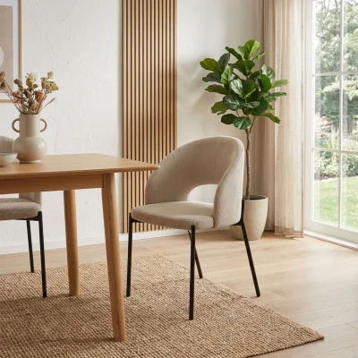 Стул ELSA, капучино велюр Fjord27/черный_3