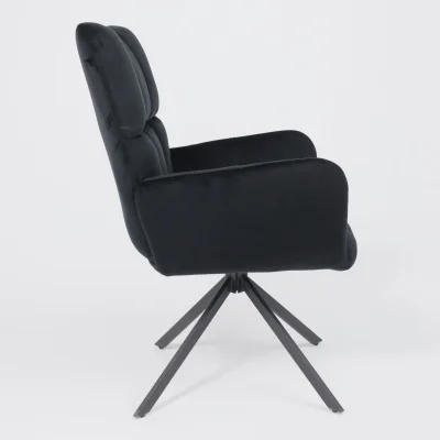 Кресло COLORADO NEW, поворотное, черный велюр HCJ-50/черный_8