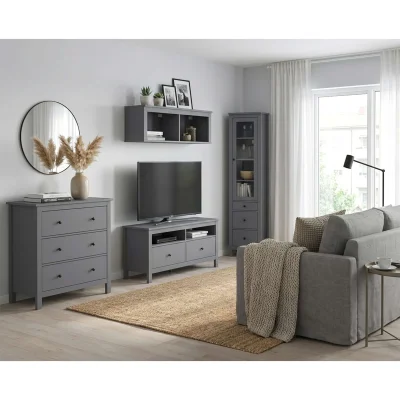 Гостиная Сага, серый. Комплект №4_2